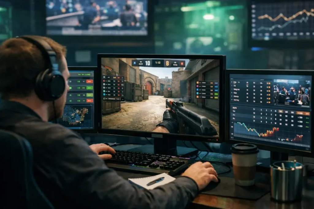 In-play ставки на CS2: когда заходить в рынок по ходу матча In-play ставки на CS2: когда заходить в рынок по ходу матча